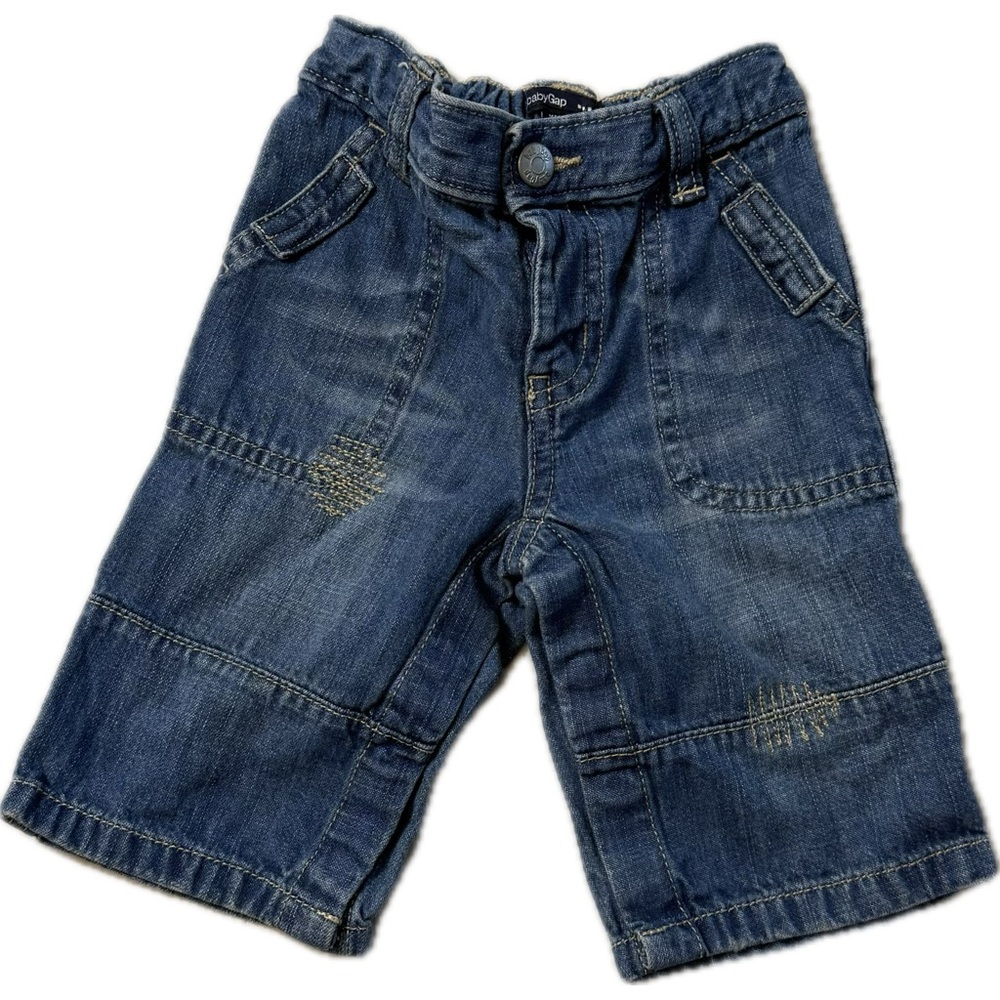 GAP‎ Kids Blue Denim Patchwork jeans
